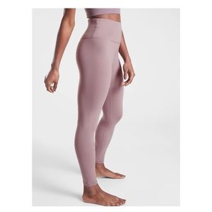 Athleta Ultra High Rise Elation 7/8 Tight Legging Dusty Rose Mauve Medium